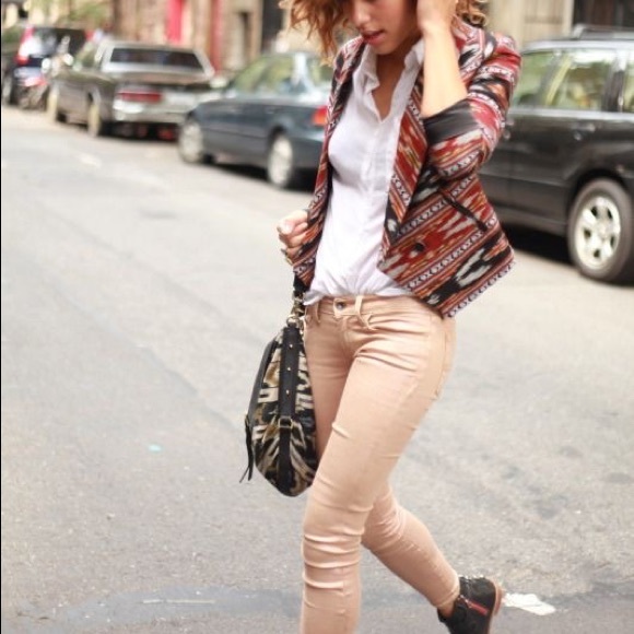 Twelfth Street by Cynthia Vincent Women Ikat Shawl Jacket Blazer - Picture 2 of 10